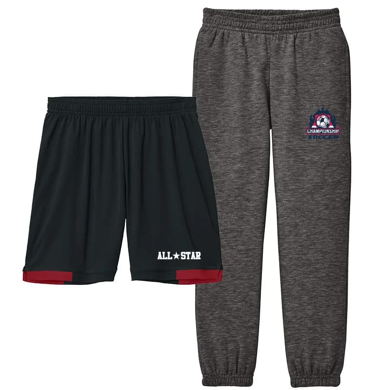 Custom pants and shorts