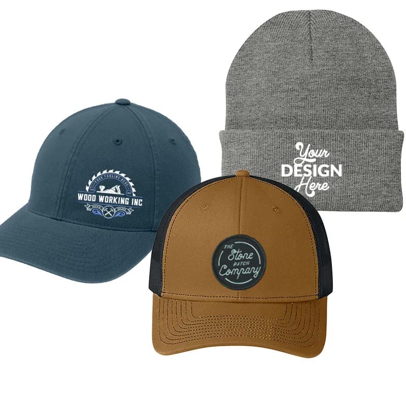 Custom Headwear you can decorate with your logo
