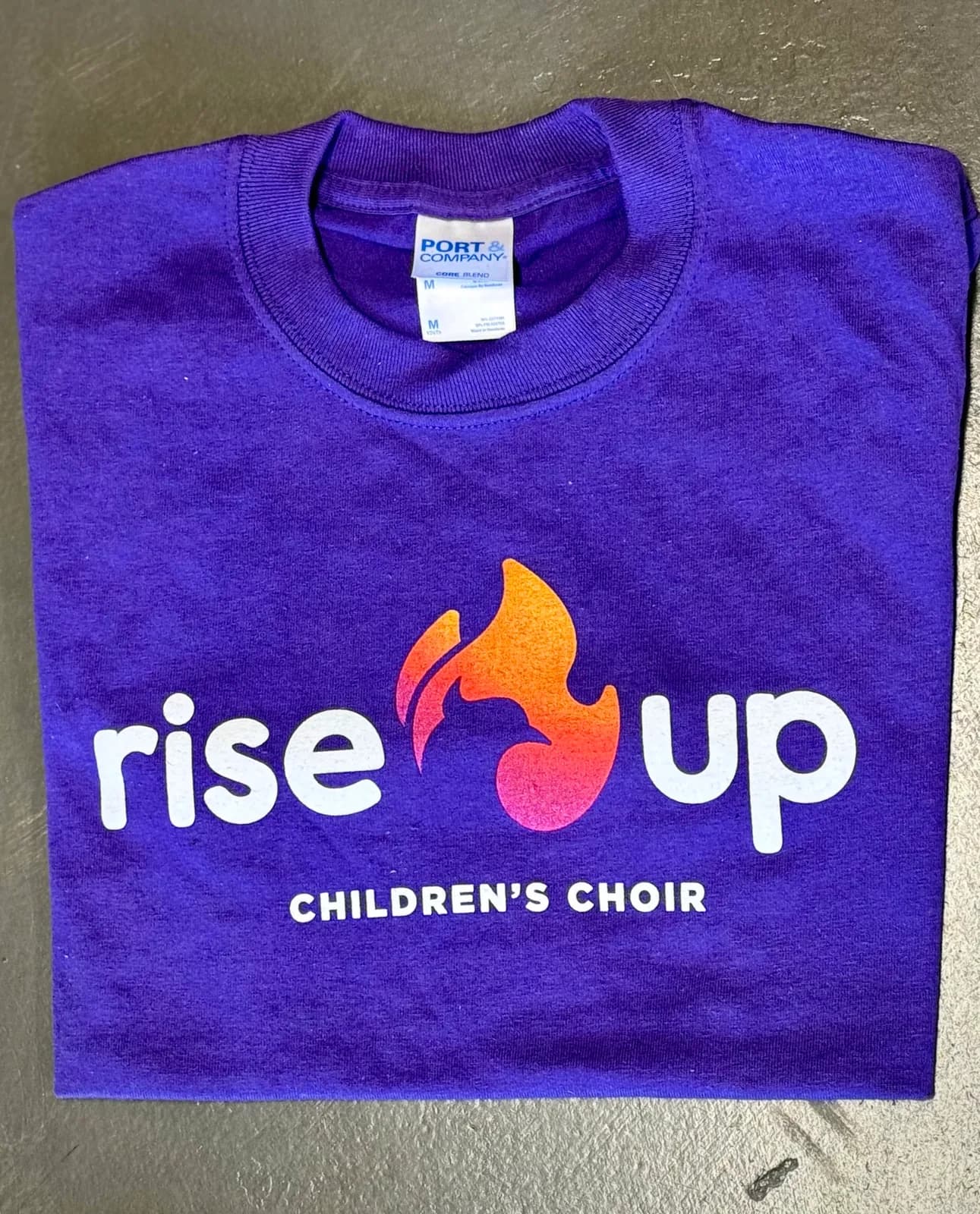 Custom-printed t-shirts for a local club or community group