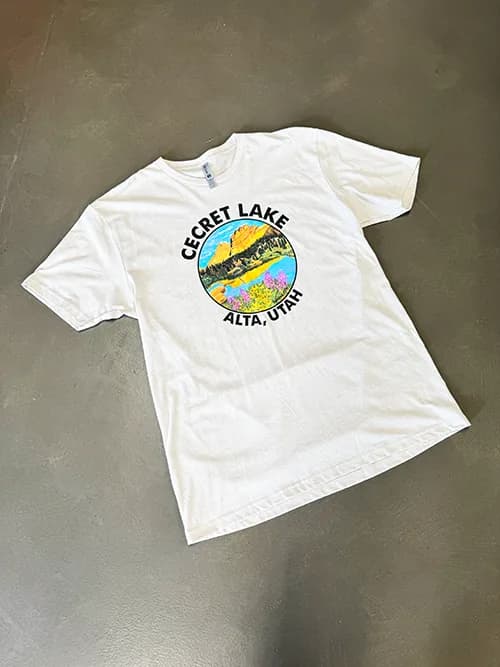 Photorealistic full-color printing on a premium custom garment