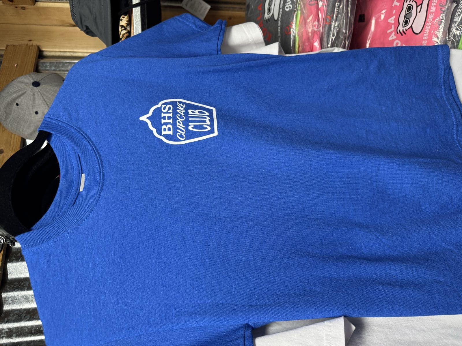 Custom BHS Cupcake Club club t-shirt printed by Koala-Tees