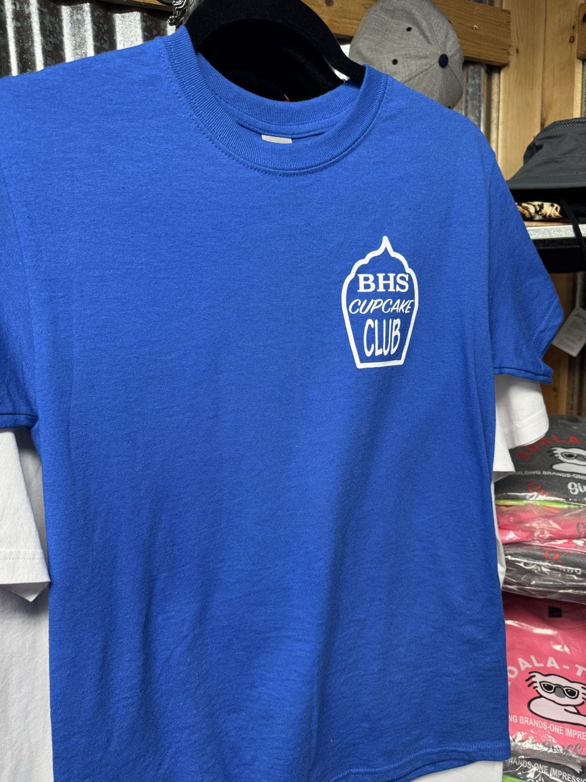 Custom BHS Cupcake Club club t-shirt printed by Koala-Tees